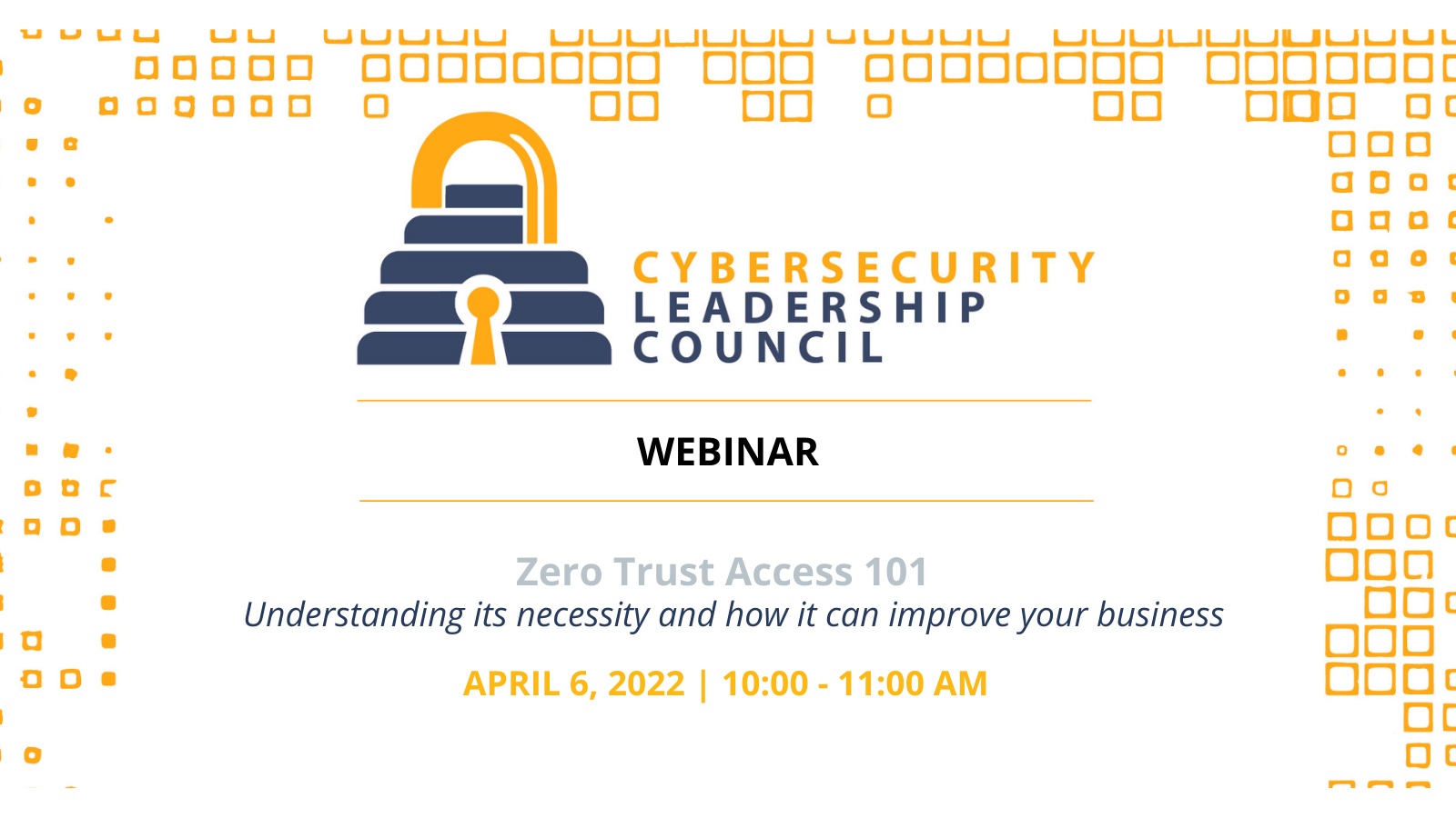 Zero Trust Access 101 Webinar - Salt Lake Chamber
