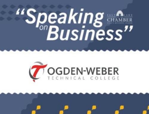 Speaking on Business: Ogden-Weber Technical College