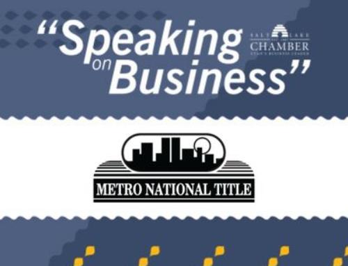 Speaking on Business: Metro National Title