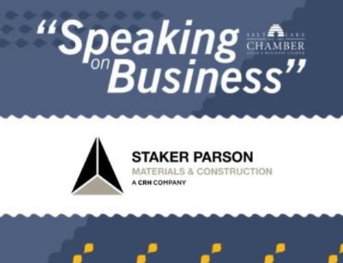 Speaking on Business: Staker Parson