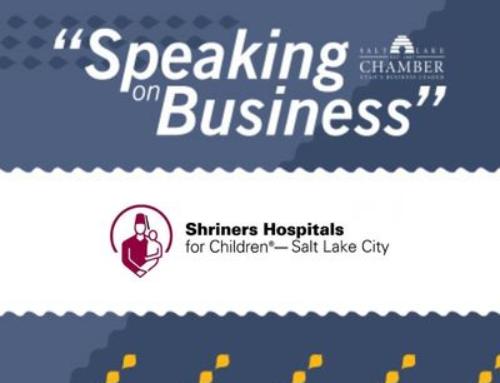 Speaking on Business: Shriners Children’s Hospital