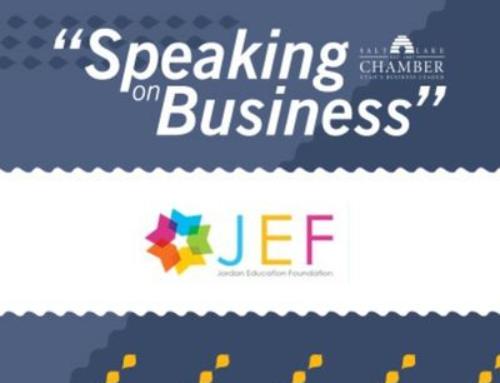 Speaking on Business: Jordan Education Foundation