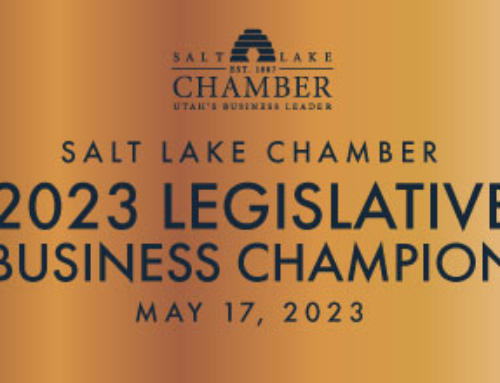 Salt Lake Chamber Honors Lawmakers as 2023 Legislative Business Champions
