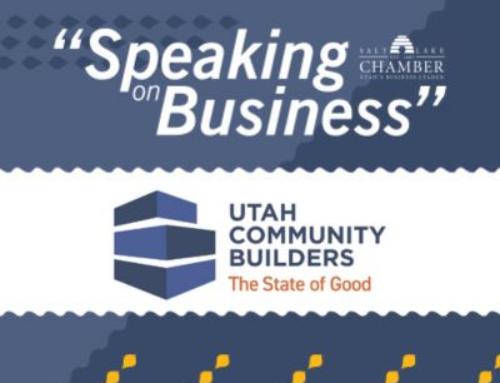 Speaking on Business: Utah Community Builders