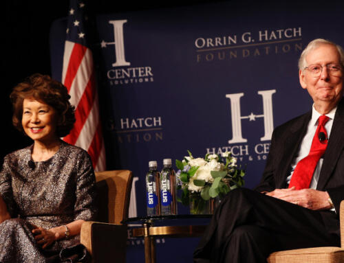 Orrin G. Hatch Foundation Honors Sen. Mitch McConnell and Secretary Elaine Chao With the Titan of Public Service Award
